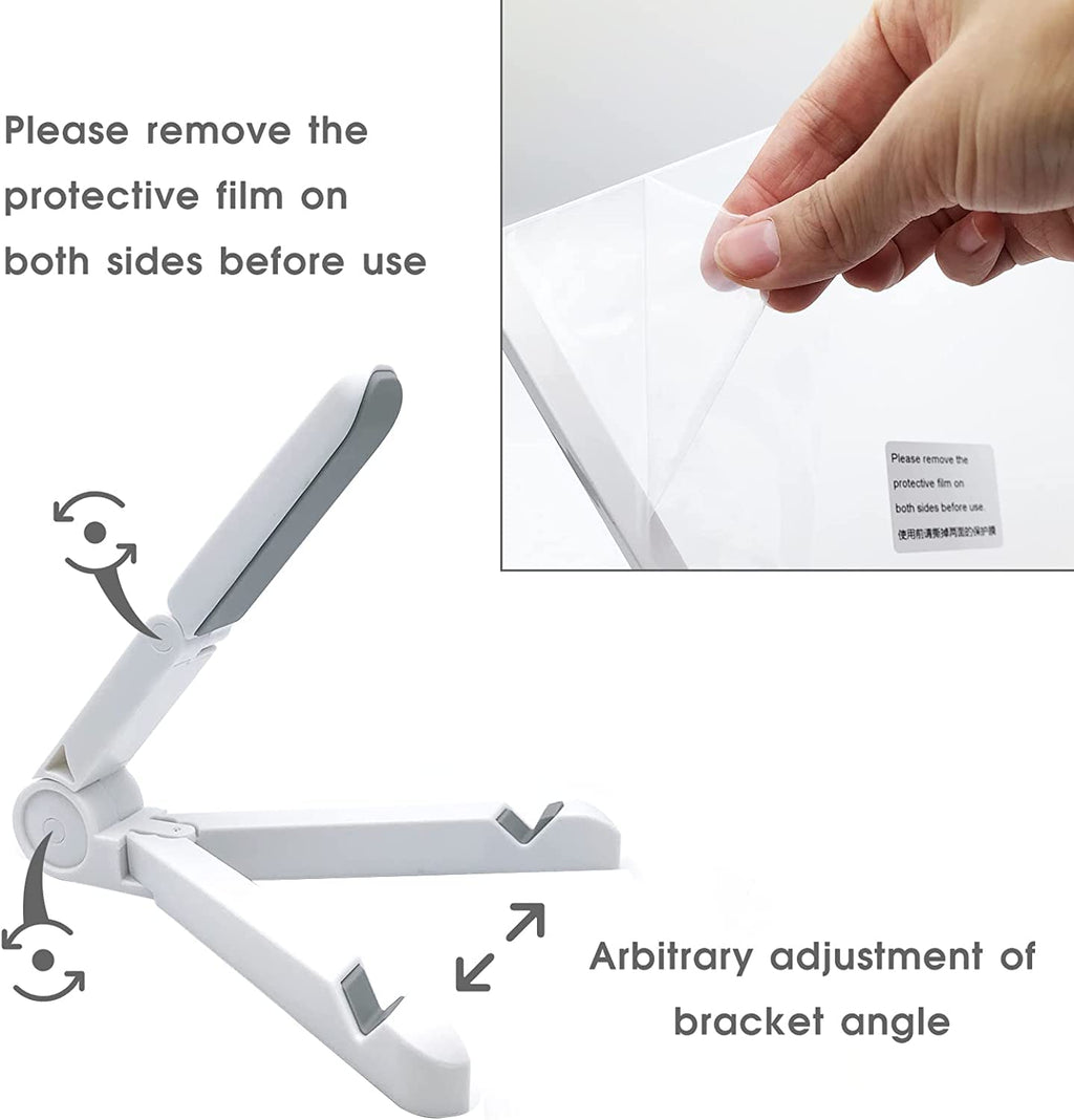 LED Acrylic Writing Board with Light & 7 Pens | 15x15 cm DIY 3D Rewritable Message Pad | Personalized Night Lamp & Display Board for Home, Office Desk, Kids & Gifts