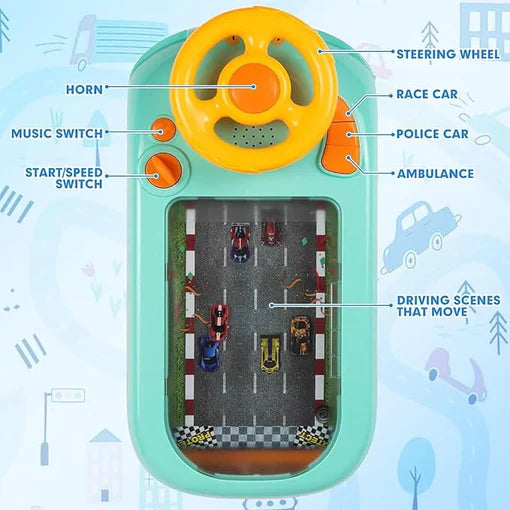 Kids Racing Simulator Educational Toy