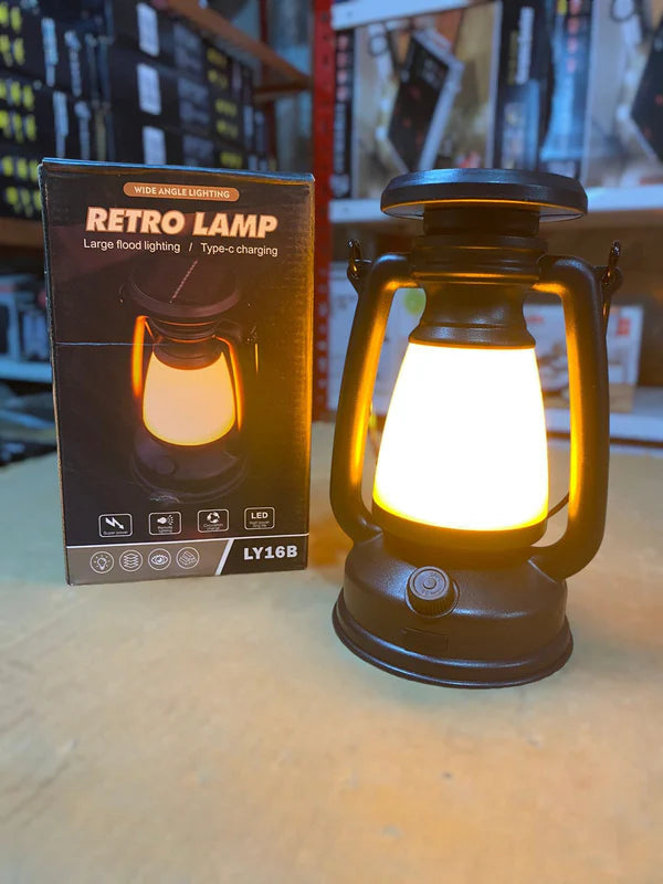 2 in 1 Retro Solar Lamp