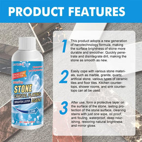 Stone and Marble Cleaner and Polisher