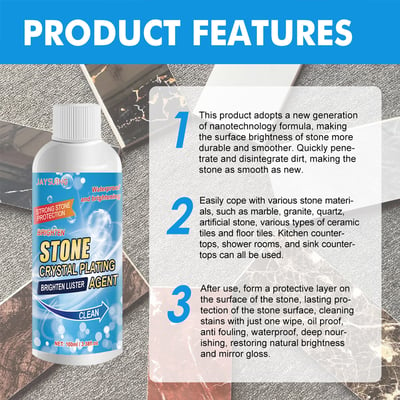 Stone and Marble Cleaner and Polisher