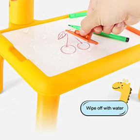 LED PROJECTOR PAINTING & DRAWING TABLE FOR KIDS